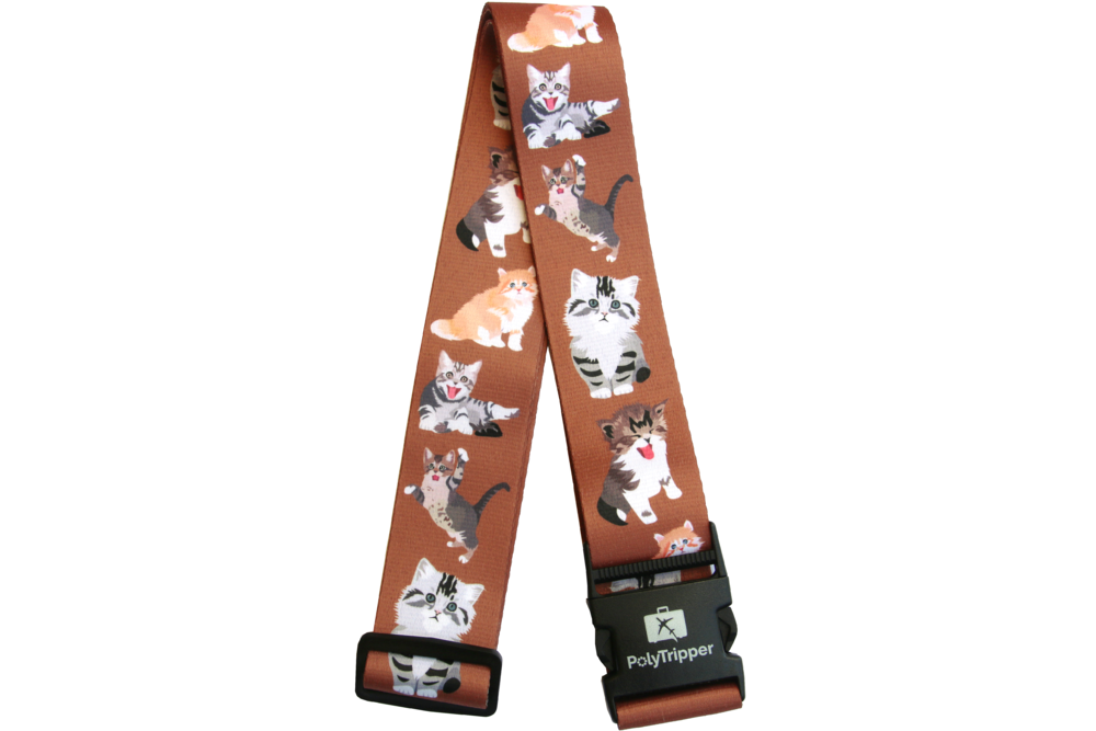 PolyTripper Luggage Strap - Cats